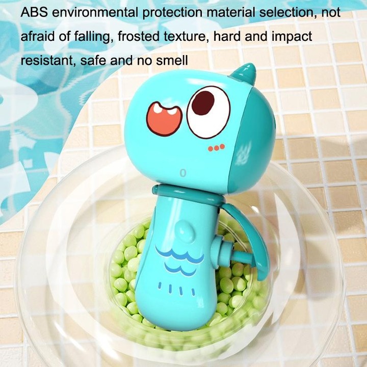 Children Sprayer Toy Cartoon Dinosaur Outdoor Beach Swimming Pool Playing Toys(Blue Dragon)