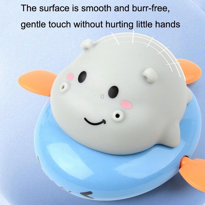 YB889 Children Chain-up Bath Toy Bathroom Swimming Cute Fun Pull String Play Water Toy(Little Pig)