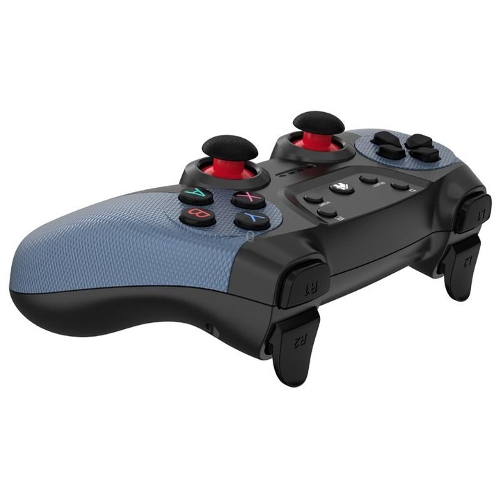 KM-029 2.4G One for Two Doubles Wireless Controller Support PC / Linux / Android / TVbox(Cangling Green)