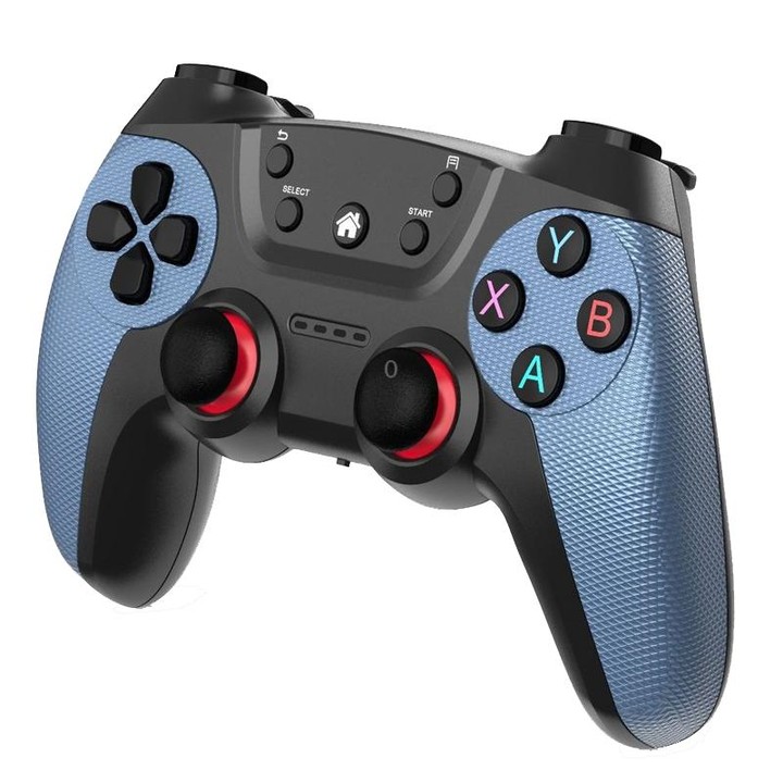 KM-029 2.4G One for Two Doubles Wireless Controller Support PC / Linux / Android / TVbox(Rose Pink)