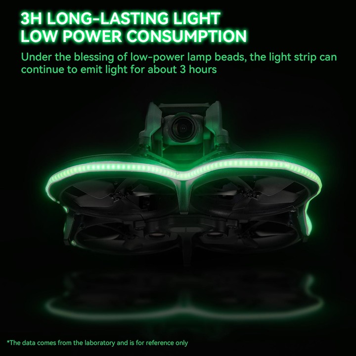 For DJI Avata RCSTQ Light-emitting Light Strip Night Flight Warning Light Strip(Fluorescent)