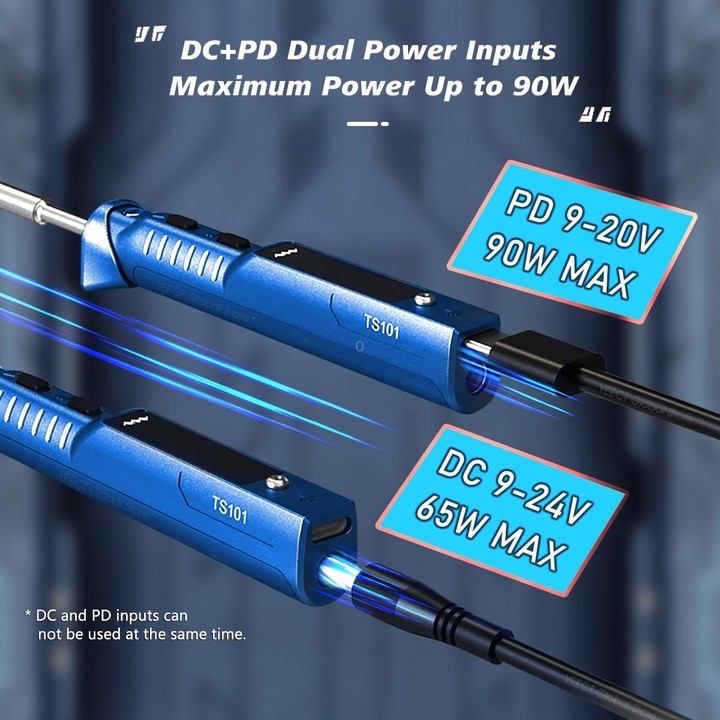 MINIWARE TS101 PD DC Soldering Iron 90W Portable Soldering Pen(With BC2 Soldering Iron Head)