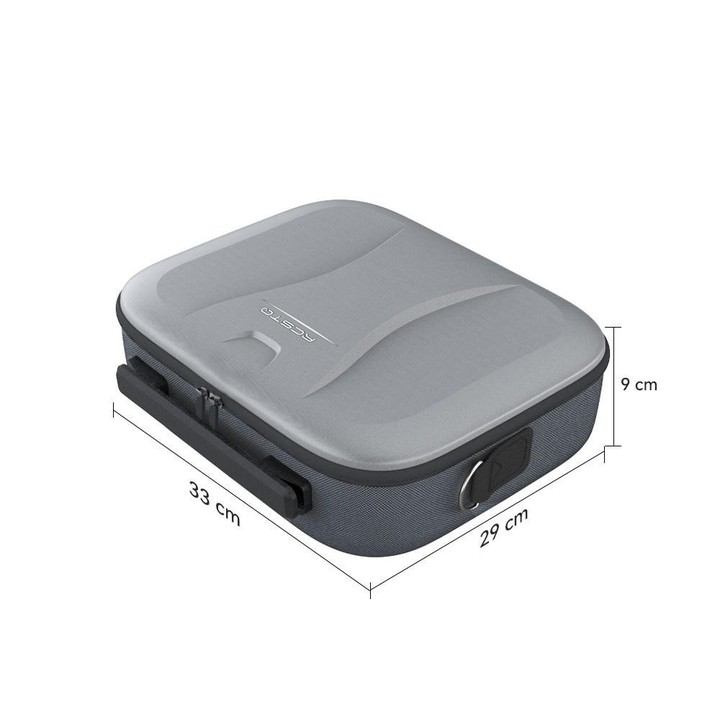 For DJI Mini 3 Pro RCSTQ Remote Control Portable Storage Bag(Grey)