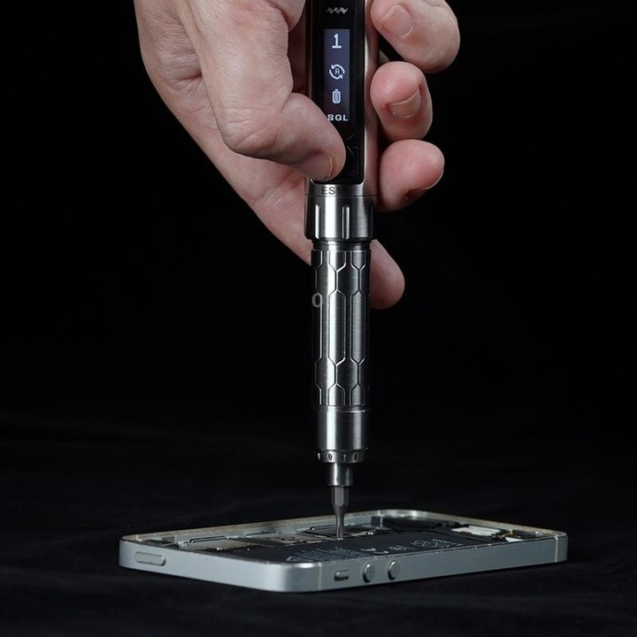 MINIWARE ES15 Electric Screwdriver Repair Tool Dismantling Screw Batch