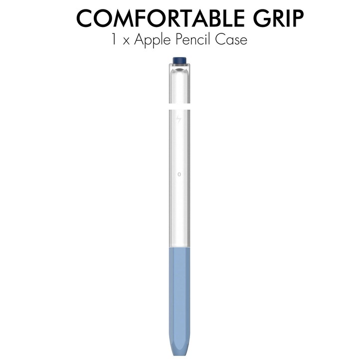 For Apple Pencil 2 AhaStyle PT-LC05 Jelly Style Translucent Silicone Protective Pen Case(Orange)