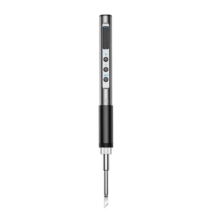 T12-K PTS100 Intelligent Portable Digital Display Small Constant Temperature Repair Soldering Iron PD65W Powered Mini Soldering