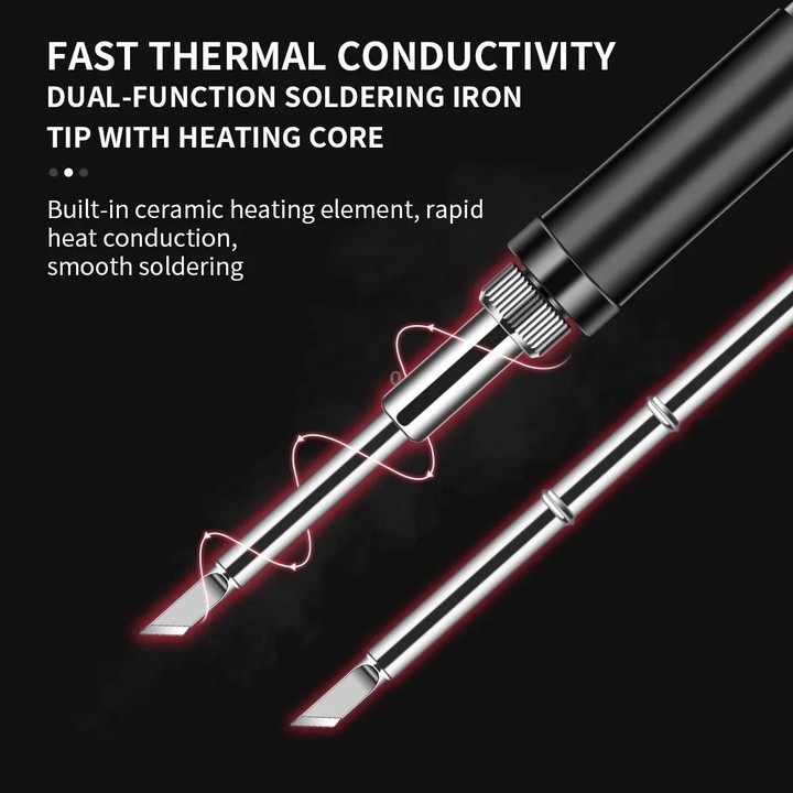 T12-I PTS100 Intelligent Portable Digital Display Small Constant Temperature Repair Soldering Iron PD65W Powered Mini Soldering