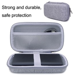 GH1305 Small Mobile Power Storage Bag EVA Digital Accessories Finishing Box Earphone Data Cable Bag