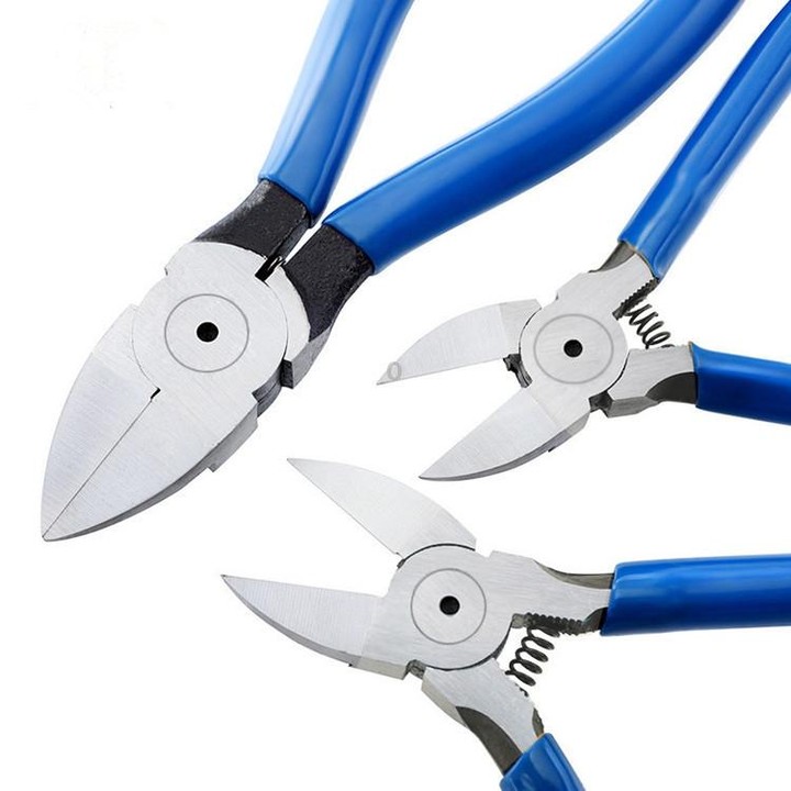 6 inch Water Nozzle Pliers Shearing Chrome Vanadium Steel Electrician Diagonal Wire Strippers