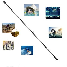 5m Carbon Fiber Extended Monopod Invisible Selfie Stick for DJI, Insta360, GoPro and Other Action Cameras