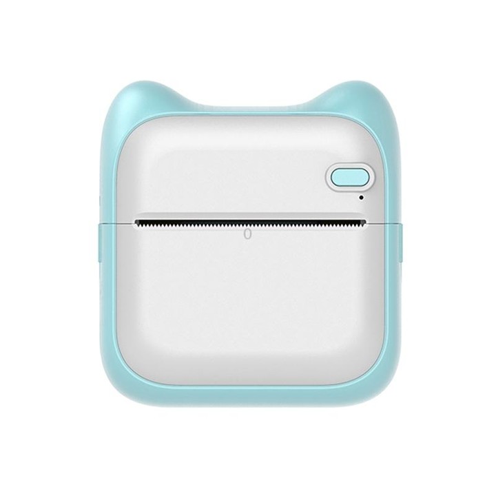 A31 Bluetooth Handheld Portable Self-adhesive Thermal Printer, Color: Blue+5 Rolls Printer Paper