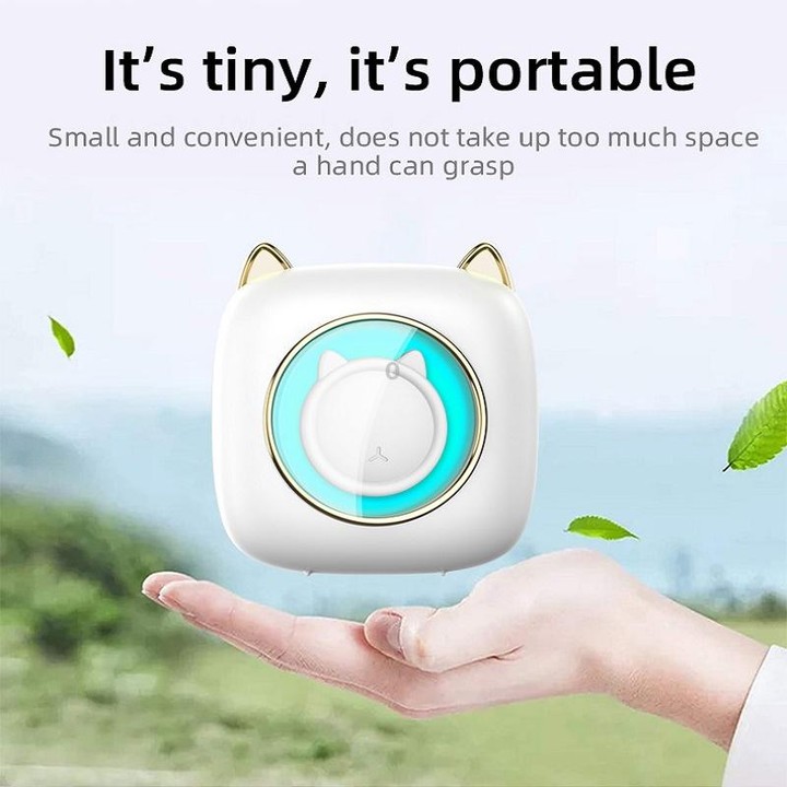 C23 Seven Colors Atmosphere Breathing Light Wireless Thermal Printer, Color: White+5 Rolls Thermal Paper