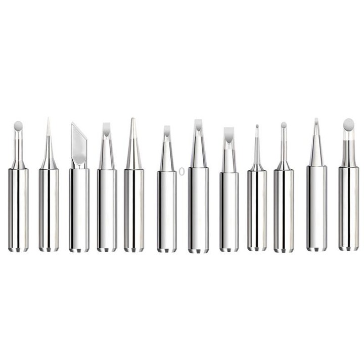 12-in-1 900M-T Internal Heating Soldering Iron Tip for 936 Sleeve Casing