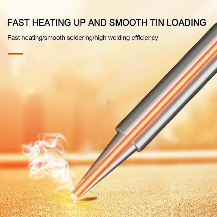12-in-1 900M-T Internal Heating Soldering Iron Tip for 936 Sleeve Casing