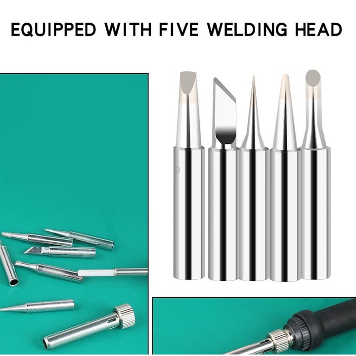 15 In 1 60W 806 Adjustable Temperature Internal Heat Soldering Iron Set 110V US Plug