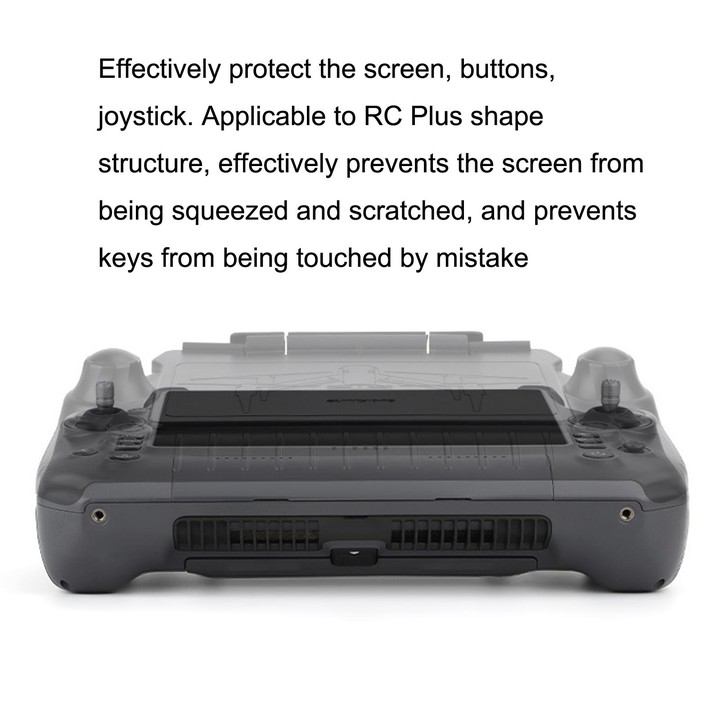Sunnylife YK570 For DJI RC Plus Remote Control Protective Hood Plate Protective Cover(Black)