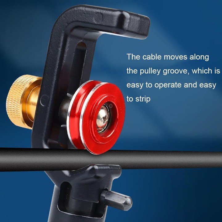 Armored Horizontal And Vertical Cable Cutter Optical Cable Stripping Knife, Specification: Single Red