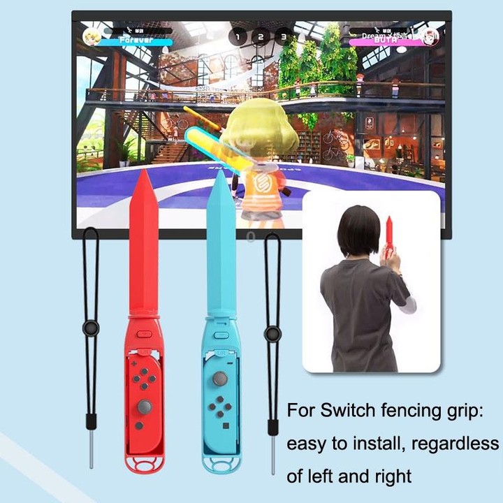 IPLAY HBS-506 For Switch 18 In 1 Lightsaber + Golf Racket + Grip Somatosensory Sports Set(Set)