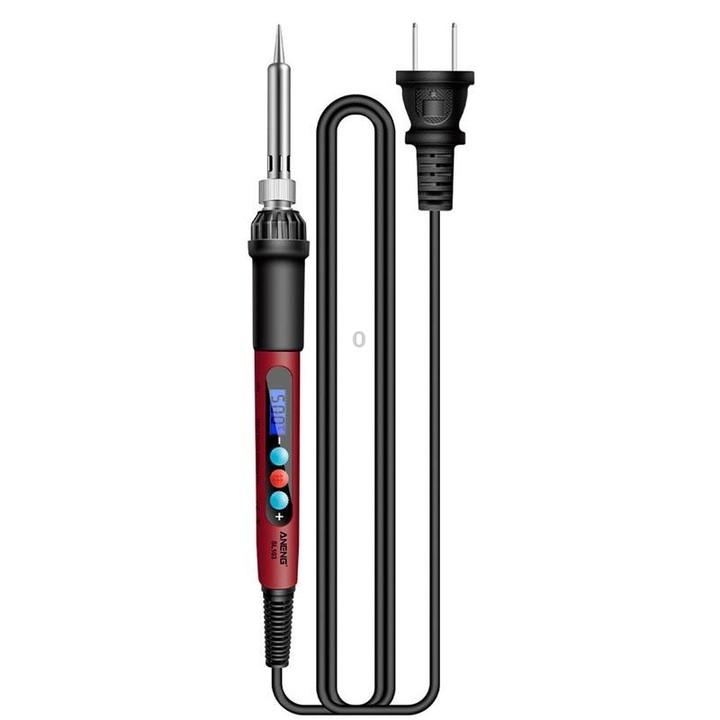 ANENG SL103 17pcs/set Intelligent Digital Display Temperature Adjustment Household Constant Temperature Soldering Iron Set 60W I