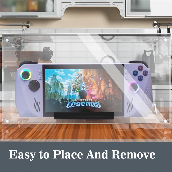 For ASUS ROG Ally Game Console Acrylic Dust Cover Transparent Protective Case