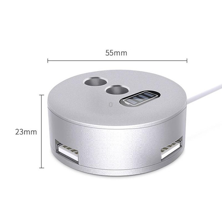 For Apple Pencil 1 3 USB Port Charging Aluminum Base(Silver)