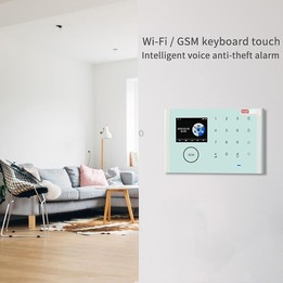 CS118 WIFI+GSM Tuya Smart Voice Alarm System Supports Amazon Alexa/ Google Assistant, Spec: Package 2