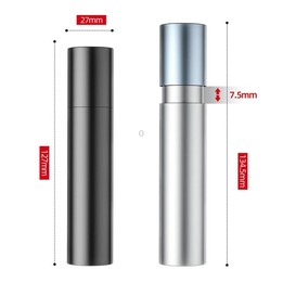 2600mAh LED Outdoor Strong Lighting Lithium Battery Flashlight, Color: Fixed Focus Silver