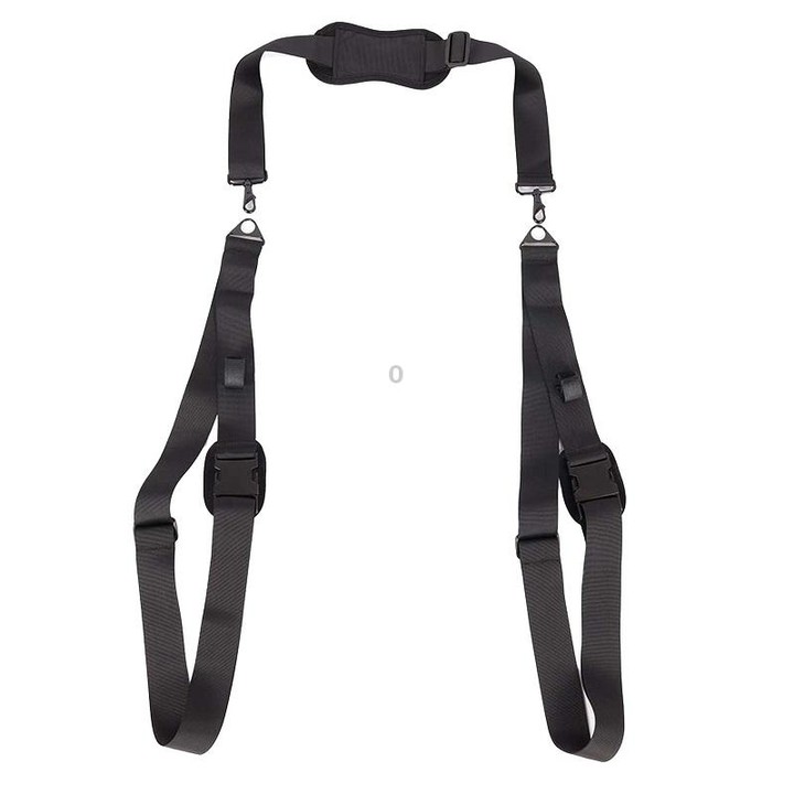 Surfboard Thickened Shoulder Strap Multifunctional Adjustable Lashing Strap(Black)