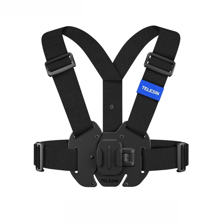 TELESIN Chest Strap Mount Waistcoat Belt Mount For Action Camera