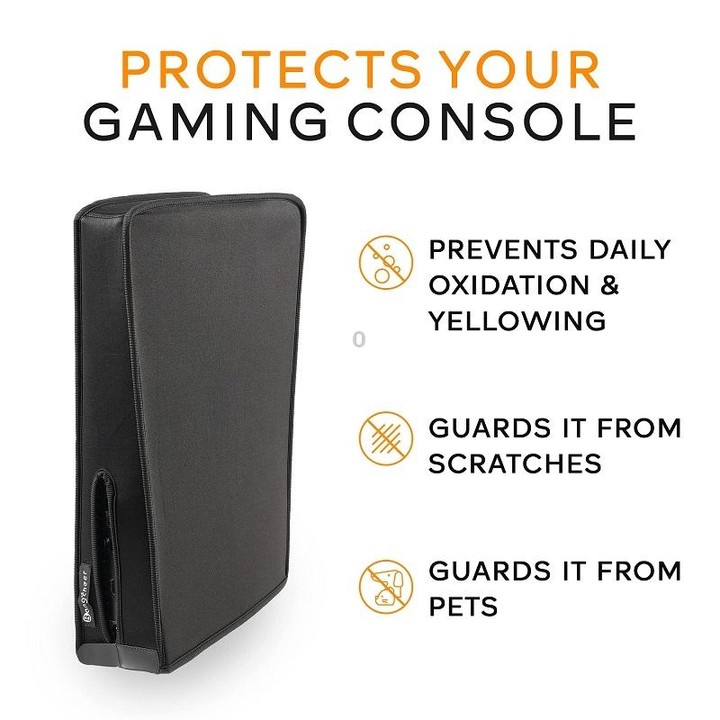 For PS5 Host Waterproof Dustproof Protective Cover Compatible With Digital Optical Drive Version