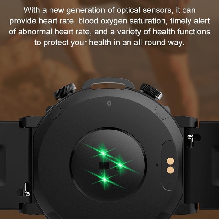S56T Heart Rate/Blood Oxygen/Sleep Monitoring Bluetooth Call Outdoor Waterproof Smart Watch(Green)