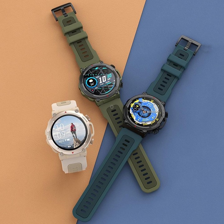 S56T Heart Rate/Blood Oxygen/Sleep Monitoring Bluetooth Call Outdoor Waterproof Smart Watch(Gold)