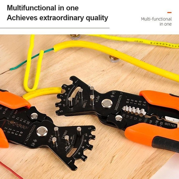 Multifunctional Patented Bending Line Crimping Wire Peeling Clamp Electro-Clamp