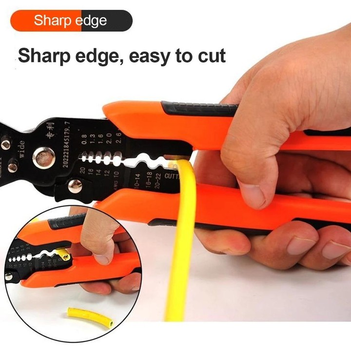 Multifunctional Patented Bending Line Crimping Wire Peeling Clamp Electro-Clamp