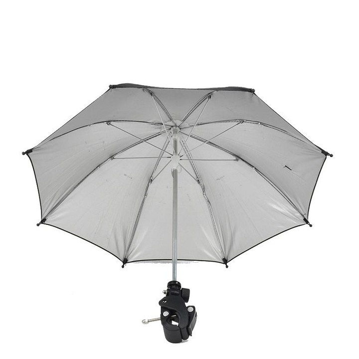 50cm Camera Umbrella Sunshade Adjustable Mobile Phone Parasol With Clip
