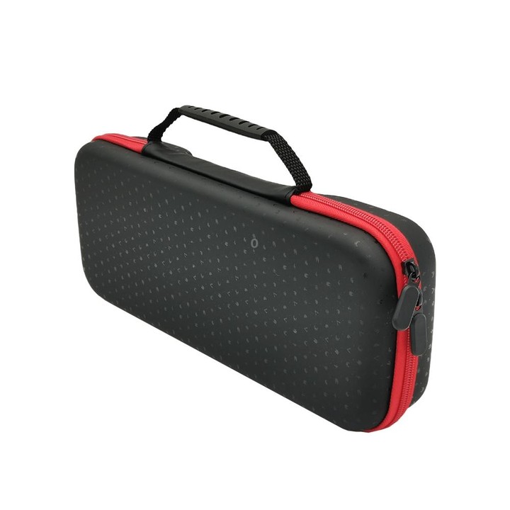 For ASUS ROG Ally Game Console Portable PU Waterproof Storage Box(Red)