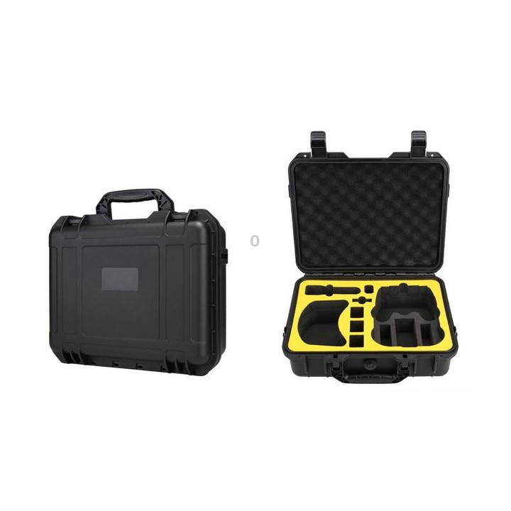 For DJI Avata Storage Bag Portable Protective Case Compatible FPV Controller 2 Black