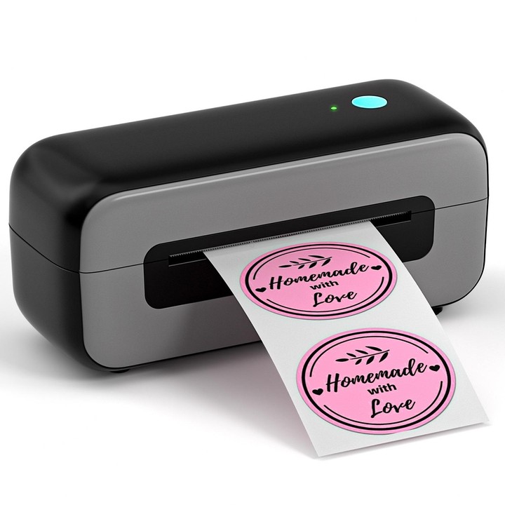 Phomemo PM246S Address Label Printer Thermal Paper Express E-Manifest Printer, Size: EU(Black Gray)