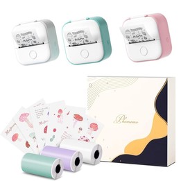 Phomemo T02 Gift Box Phone Bluetooth Mini Printer Photo Thermal Printer Family Student Wrong Question Printer(White)