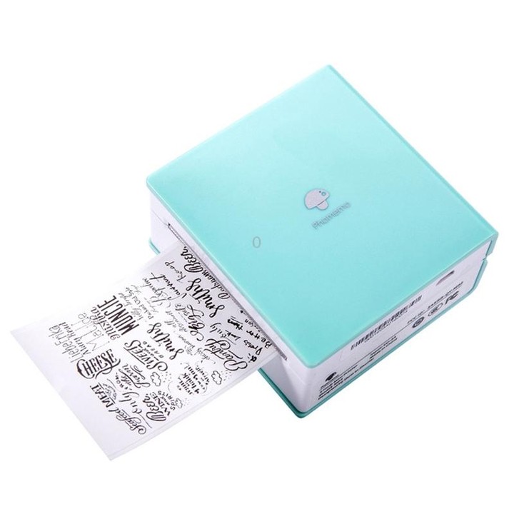 Phomemo M02-GN Pocket Small Bluetooth Portable Photo Thermal Label Wrong Question Printer