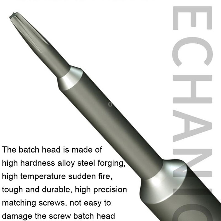 MECHANIC iMini Series Mobile Phone Repair Glasses Screw Batch Clock Tool, Series: Triangle 0.6