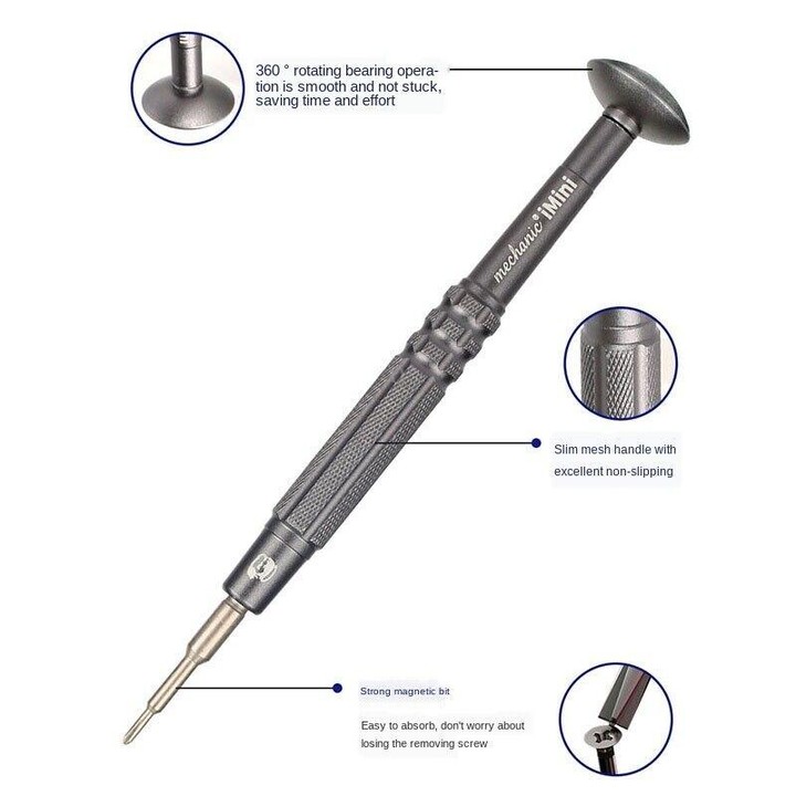 MECHANIC iMini Series Mobile Phone Repair Glasses Screw Batch Clock Tool, Series: Phillips 2.5