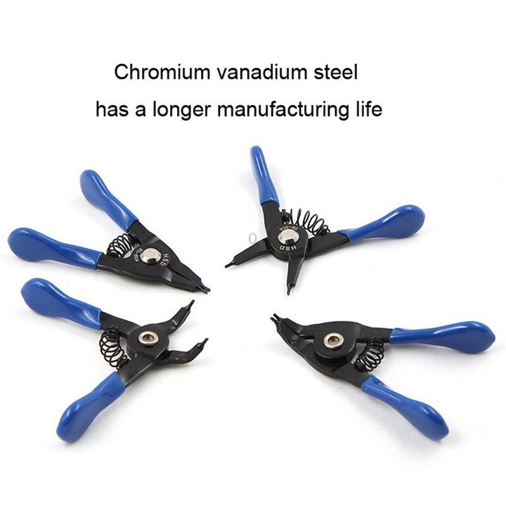 HSD SB-80A Internal For Hole Straight 10-25mm Compact Spring-Loaded Pliers Retaining Ring Pliers