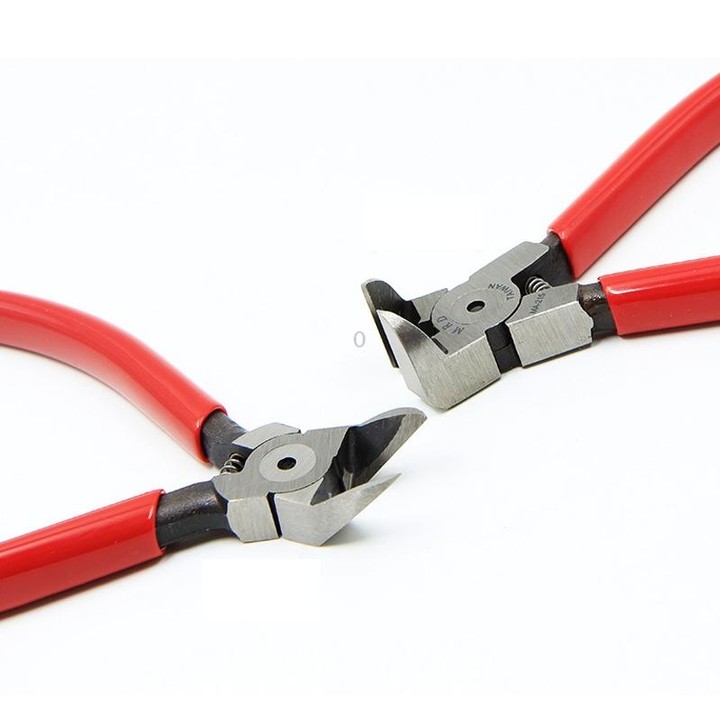 HSD MA-215 Right Angle 90 Degree Thin Mouth Chrome Vanadium Steel Forging Plastic Model Plier