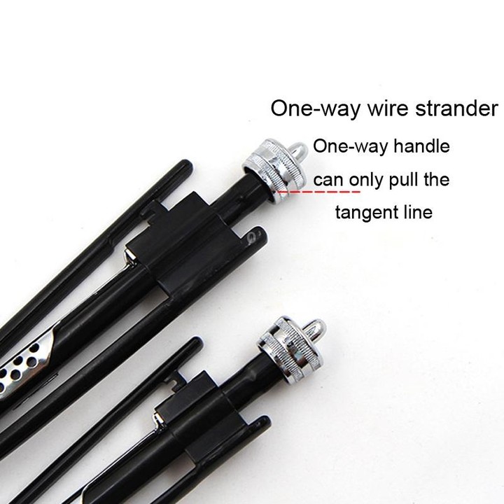 HSD WTP-806 6-inch One-way 214mm Stranding Wire Pliers Fuses Plier Twist Wire Clamp Tightening Plier