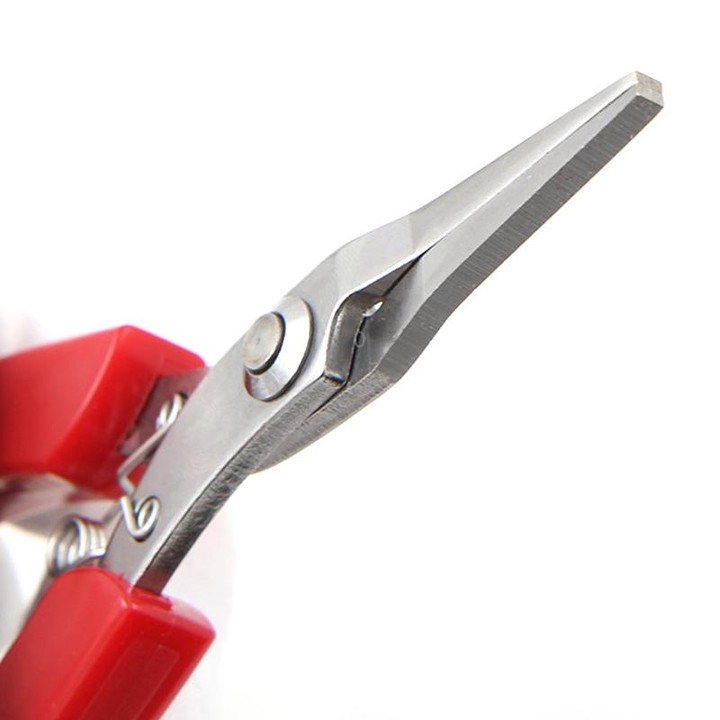 HSD HS-202A Flat Head Stainless Steel Toothless Pointed Nose Plier Pointed Nose Plier