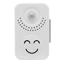 Small Horn Voice Announcement Sensor Entrance Voice Broadcaster Can Used As Doorbell, Specification: Battery Square