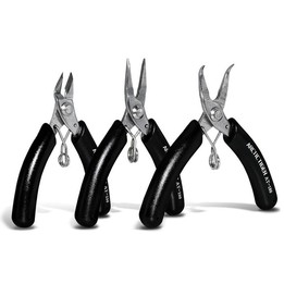 ARCTIC TIGER AT-180 Toothless Elbow Needle Nose Mini Palm Stainless Steel Cutting Plier Jewelry Making Handmade Plier