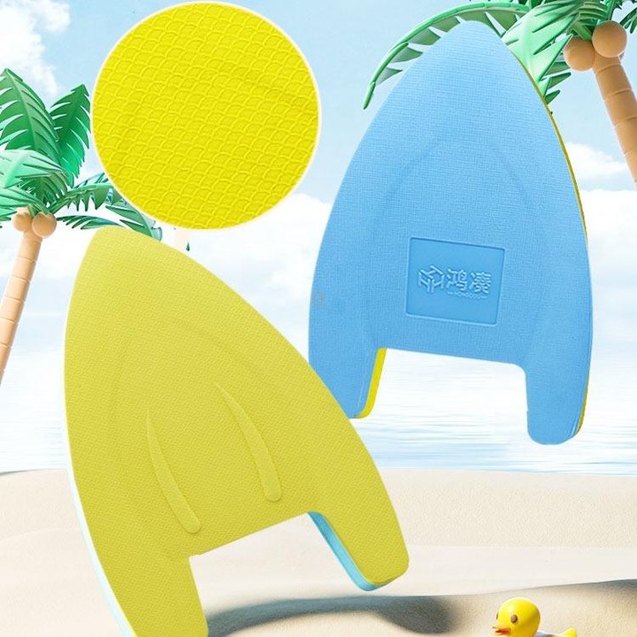 EVA Swimming Floating Board Children Swimming Practice Aids(Green Yellow)