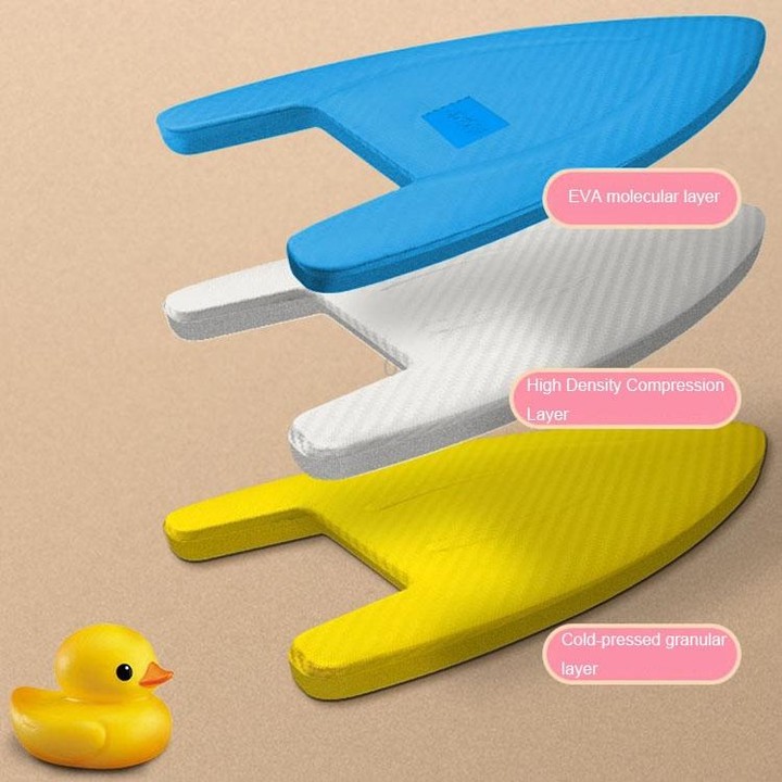 EVA Swimming Floating Board Children Swimming Practice Aids(Green Yellow)